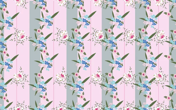  küçük ölçekli çiçek çiçek desenli. 