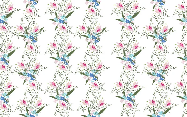  küçük ölçekli çiçek çiçek desenli. 