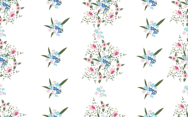  küçük ölçekli çiçek çiçek desenli. 