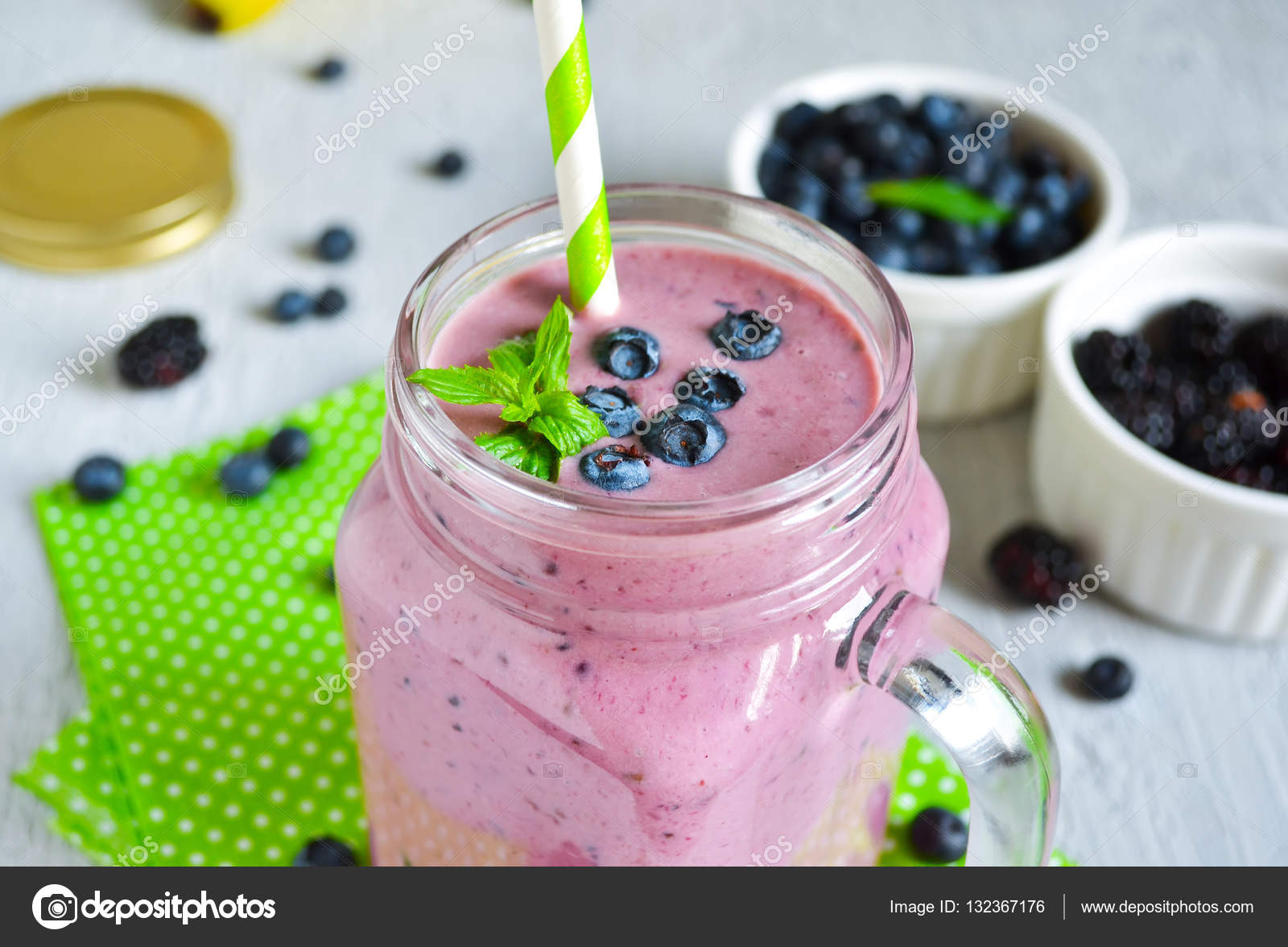 Böğürtlenli Shake Böğürtlenli Shake