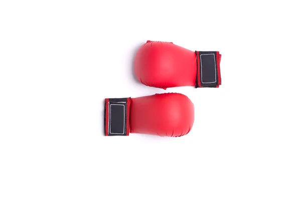 Fighting gloves lie — Stockfoto