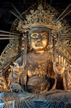 Büyük Buda buda Vair lagest bronz heykeli parçası