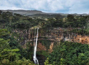 Görme gücü-in Mauritius Adası, Chamarel şelale