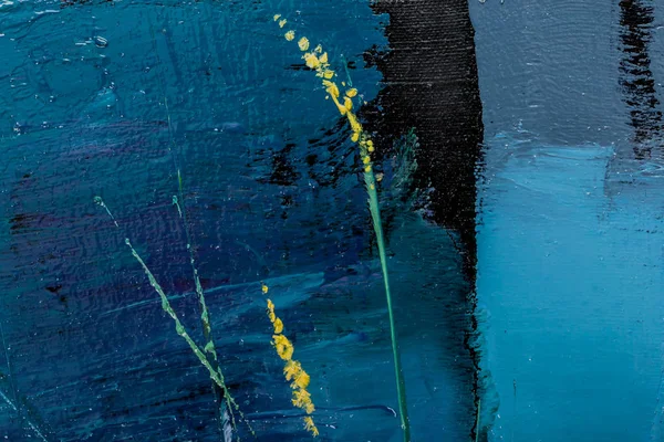 Dokulu tuval üzerinde çiçekli Natürmort Yağlıboya Resim