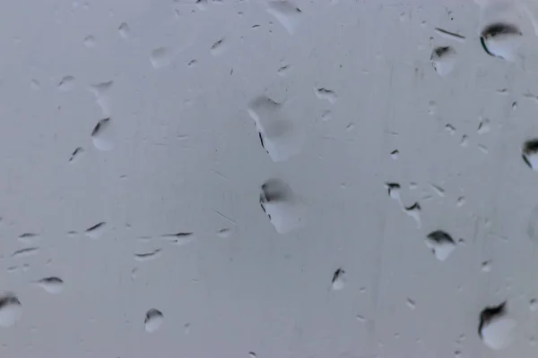 Rain drops on window — Stock Photo, Image