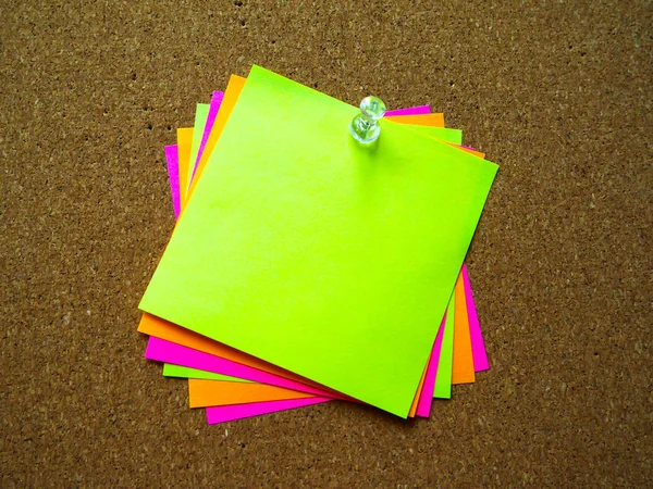 Colorful post it note