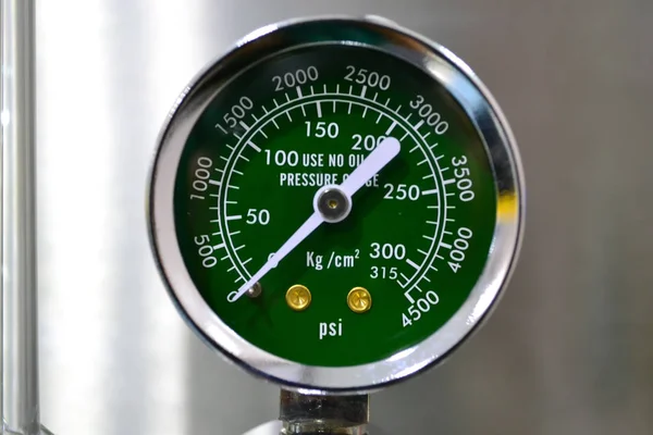 Medidor de pressão de oxigénio Fotografia De Stock