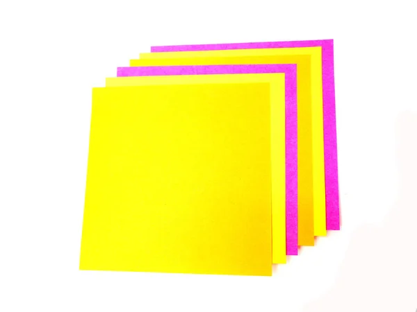 Colorful post it note — Stock Photo, Image