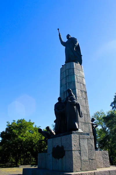 Monument voor Bogdan Khmelnitsky in Chigirin — Stockfoto