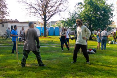 Kılıç üzerinde savaş