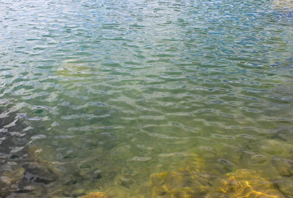 Sfondo d'acqua. Superficie del lago — Foto Stock