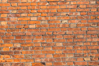 kırmızı tuğla duvarın arka