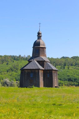 eski Ukraynalı ahşap kilise