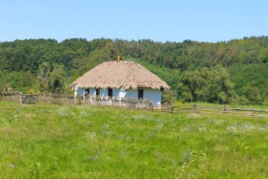 eski Ukraynalı kırsal ev