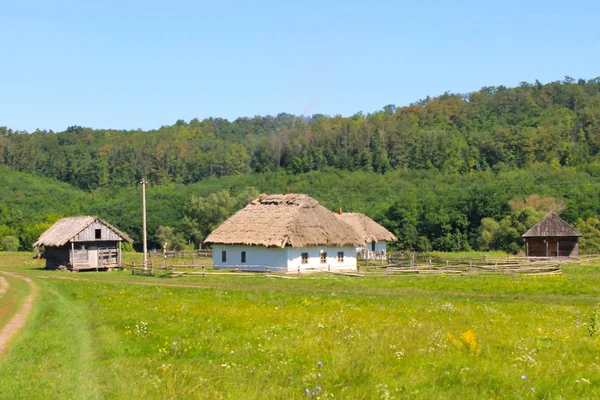 Folk buitenmuseum Cossack boerderij — Stockfoto