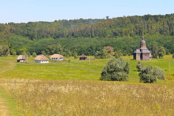 Folk buitenmuseum Cossack boerderij — Stockfoto