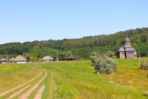 Utomhus hembygdsgård kosack gård — Stockfoto