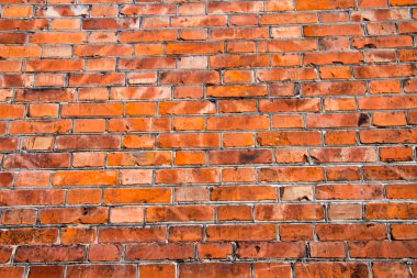kırmızı tuğla duvarın arka