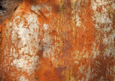Eski paslı metal dokusu