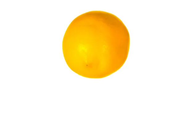 Fresh lemon isolated on white background — Stock Photo, Image
