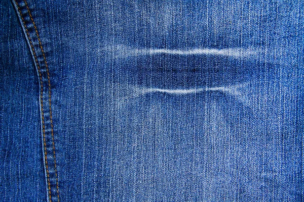 Mavi jeans doku — Stok fotoğraf