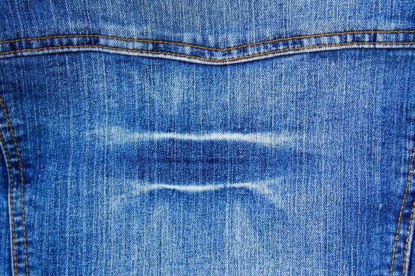 Текстура джинсов. Синие джинсы — стоковое фото