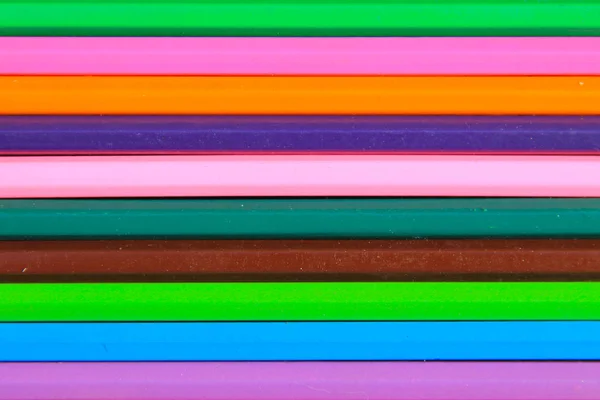Arka plan için renkli kalemler set — Stok fotoğraf