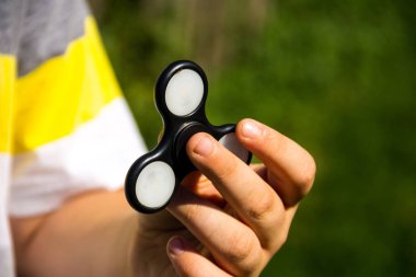 Çocuk oyuncak rahatlatma topluca spinner stres ile oynamak 