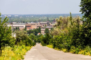 Kremenchug şehir sanayi bölgesinde görüntüleyin