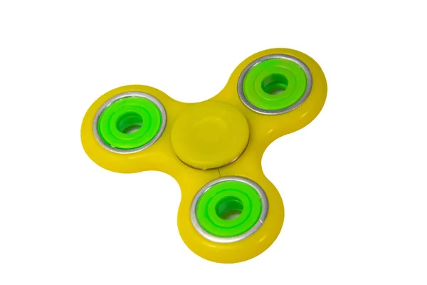 Fidget Spinner juguete aislado sobre fondo blanco — Foto de Stock