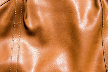 kahverengi deri dokusu 