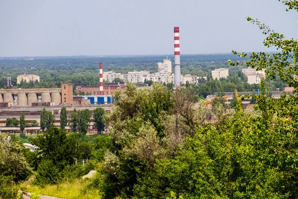 Kremenchug şehir sanayi bölgesinde görüntüleyin
