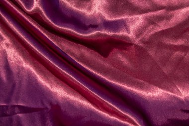 Mor saten arka plan. İpek doku