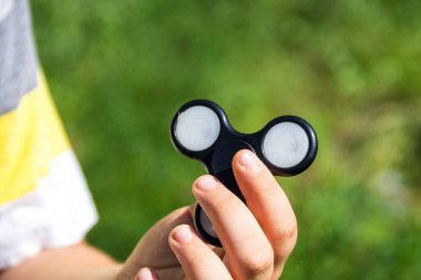 Çocuk oyuncak rahatlatma topluca spinner stres ile oynamak