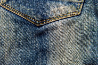 Pantolon desenli arka plan. Kot pantolonun bir parçası.