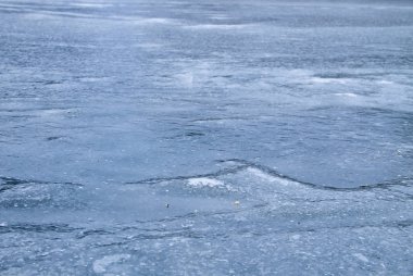 Buz yüzeyinin dokusu. Kış arkaplanı