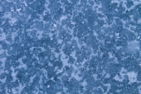Texture della superficie di ghiaccio. Sfondo invernale — Foto Stock