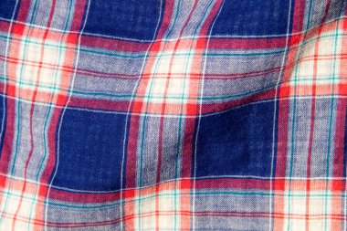 Kareli kumaş ekose doku. Geleneksel İskoç desen