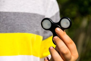 Çocuk oyuncak açık rahatlatma topluca spinner stres ile oynamak