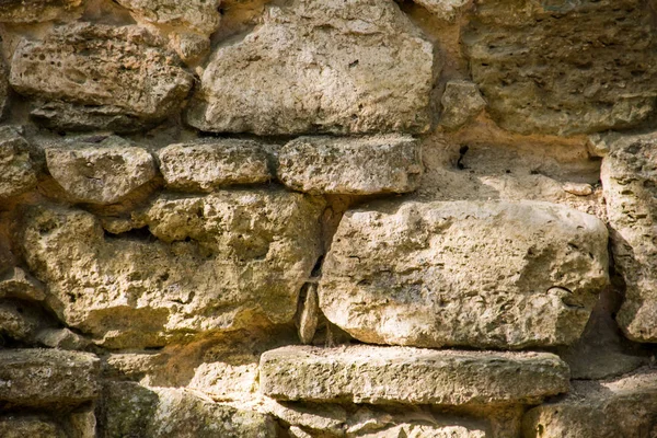 Ιστορικό του παλαιού πέτρινου τοίχου — Φωτογραφία Αρχείου