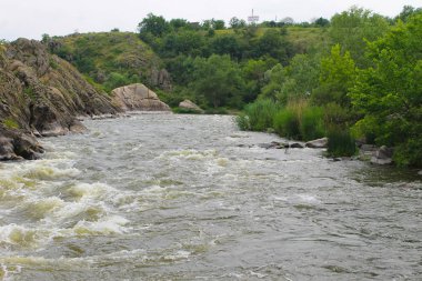 Ukrayna 'daki River Southern Bug