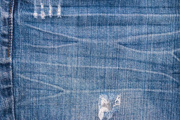 Jeans Textur Hintergrund. Ein Teil der Blue Jeans — Stockfoto