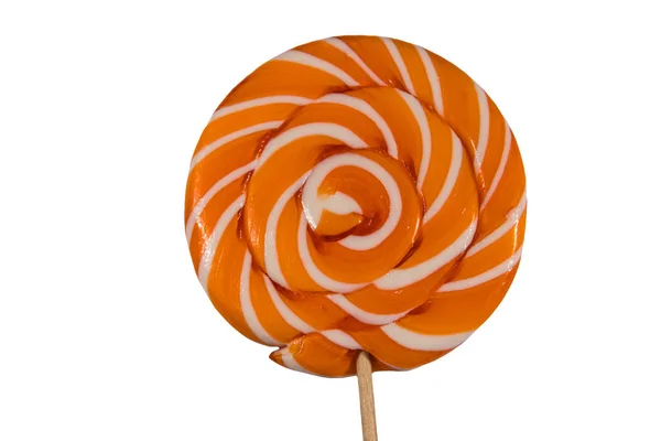 Sweet lollipop isolated on white background — Stock Photo, Image