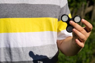 Çocuk oyuncak açık rahatlatma topluca spinner stres ile oynamak