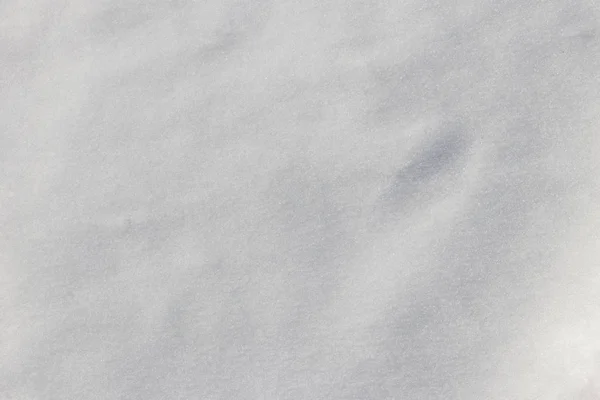 Текстура белого снега. Зимний фон — стоковое фото