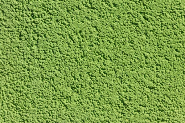 Textura decorativa de yeso verde en la pared. Textura de la pared de estuco verde para el fondo — Foto de Stock