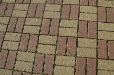 Kaldırımlar desenli arka plan. Bir kaldırımın ayrıntıları