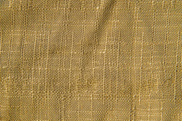 Текстура бежевого льна для фона — стоковое фото