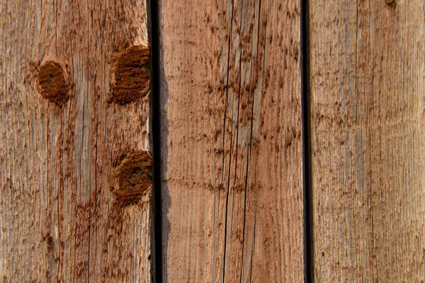 Stara drewniana faktura z brudną brązową farbą — Zdjęcie stockowe