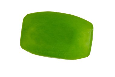 Beyaz arka plan üzerinde izole sabun bar